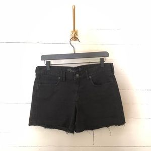 ‼️FINAL DAY‼️ Madewell Mid-Rise Black Jean Shorts